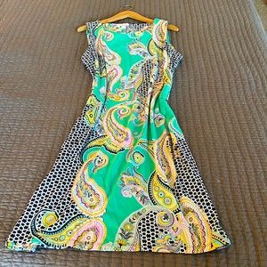 Charter Club Paisley Dress Sz XL
